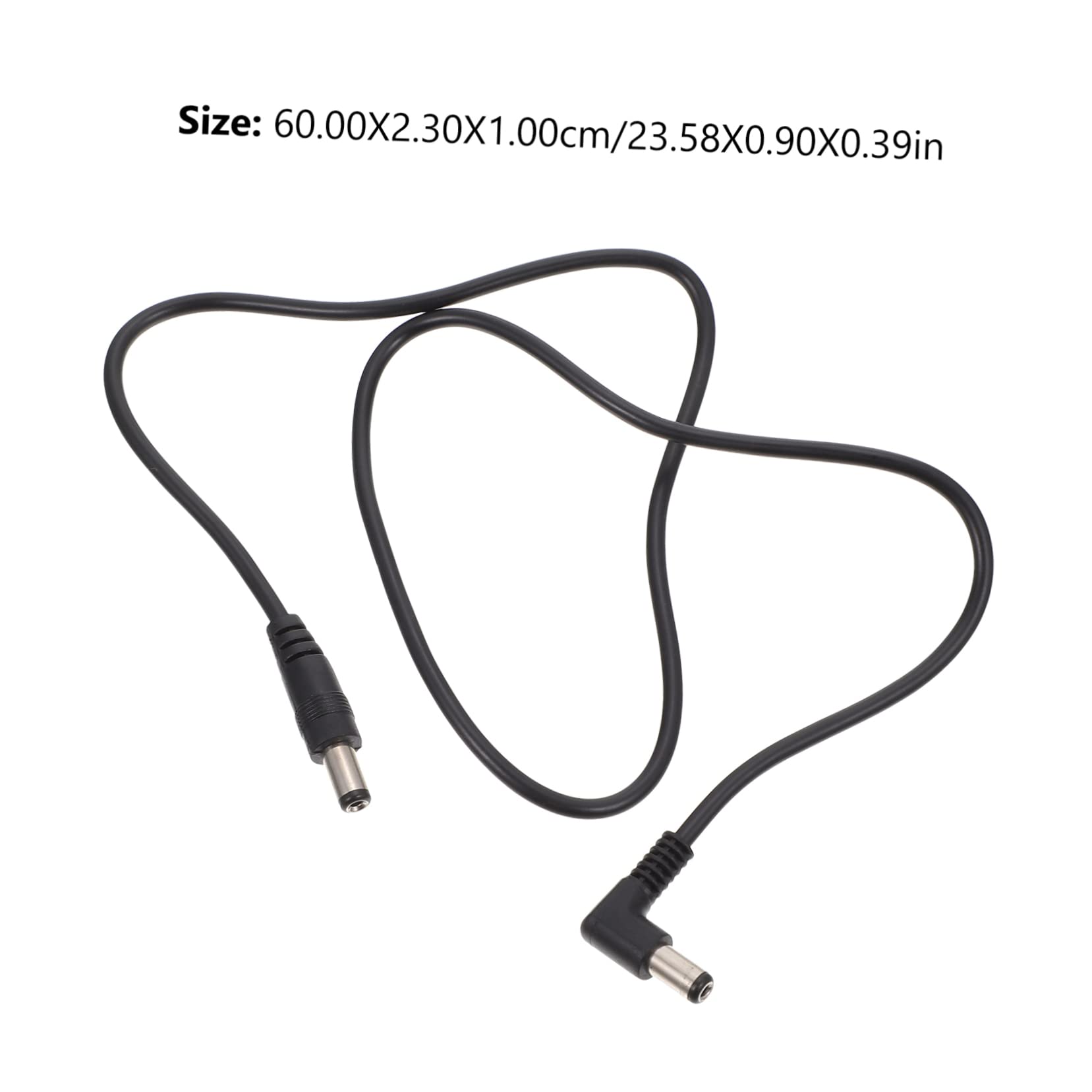 Amazon.co.jp: DCケーブル エフェクター 電源ケーブル 60cm 2本セット